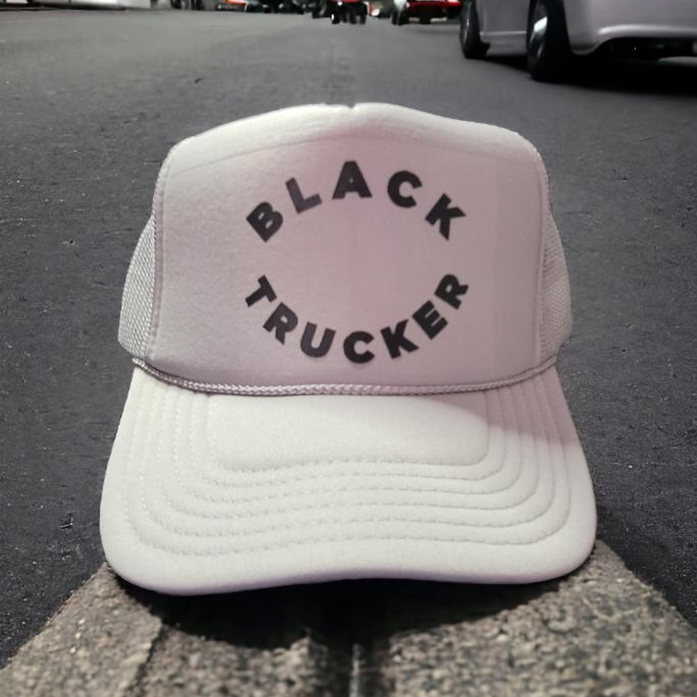 Black Trucker Hat